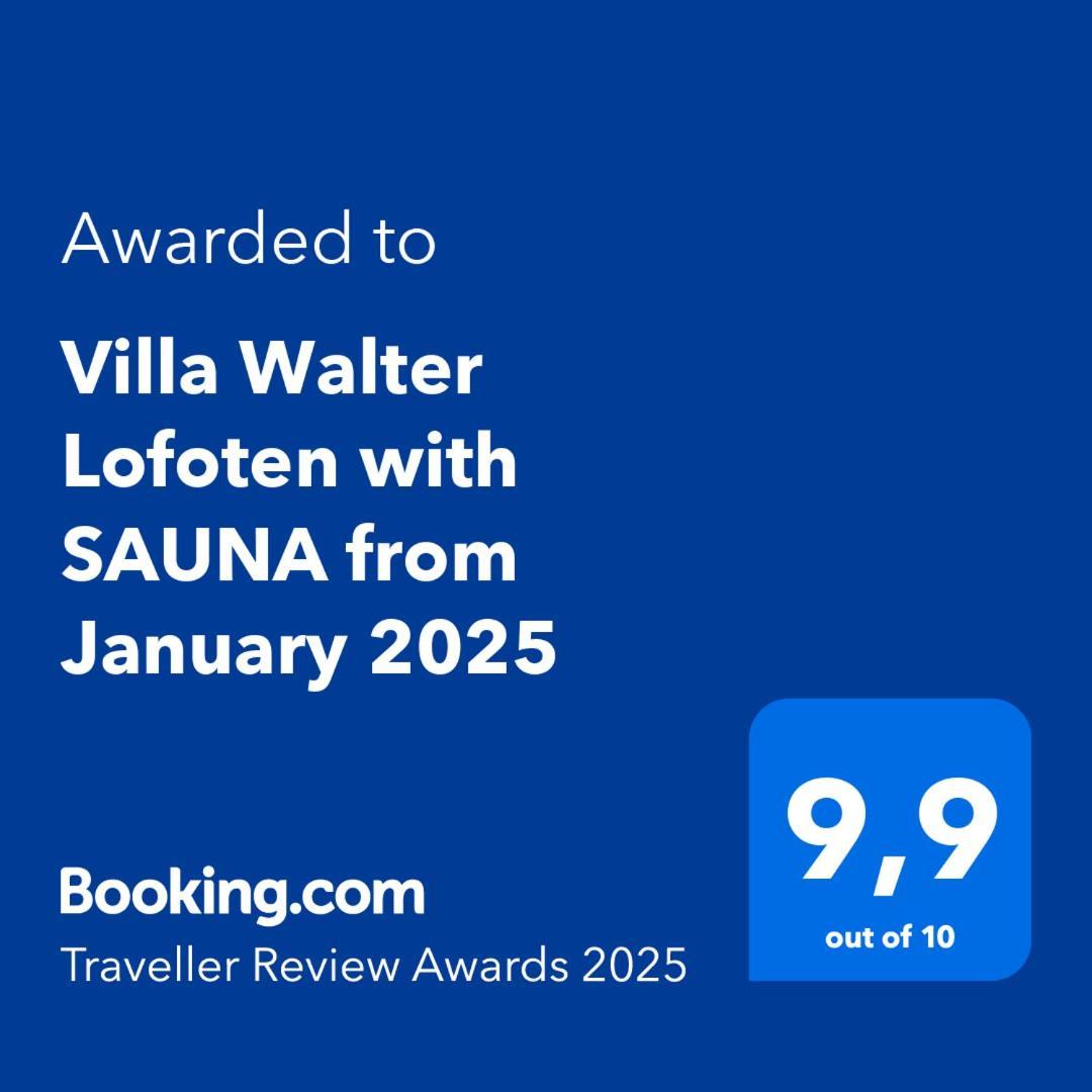 Villa Walter Lofoten With Sauna Kvalnes  Dış mekan fotoğraf